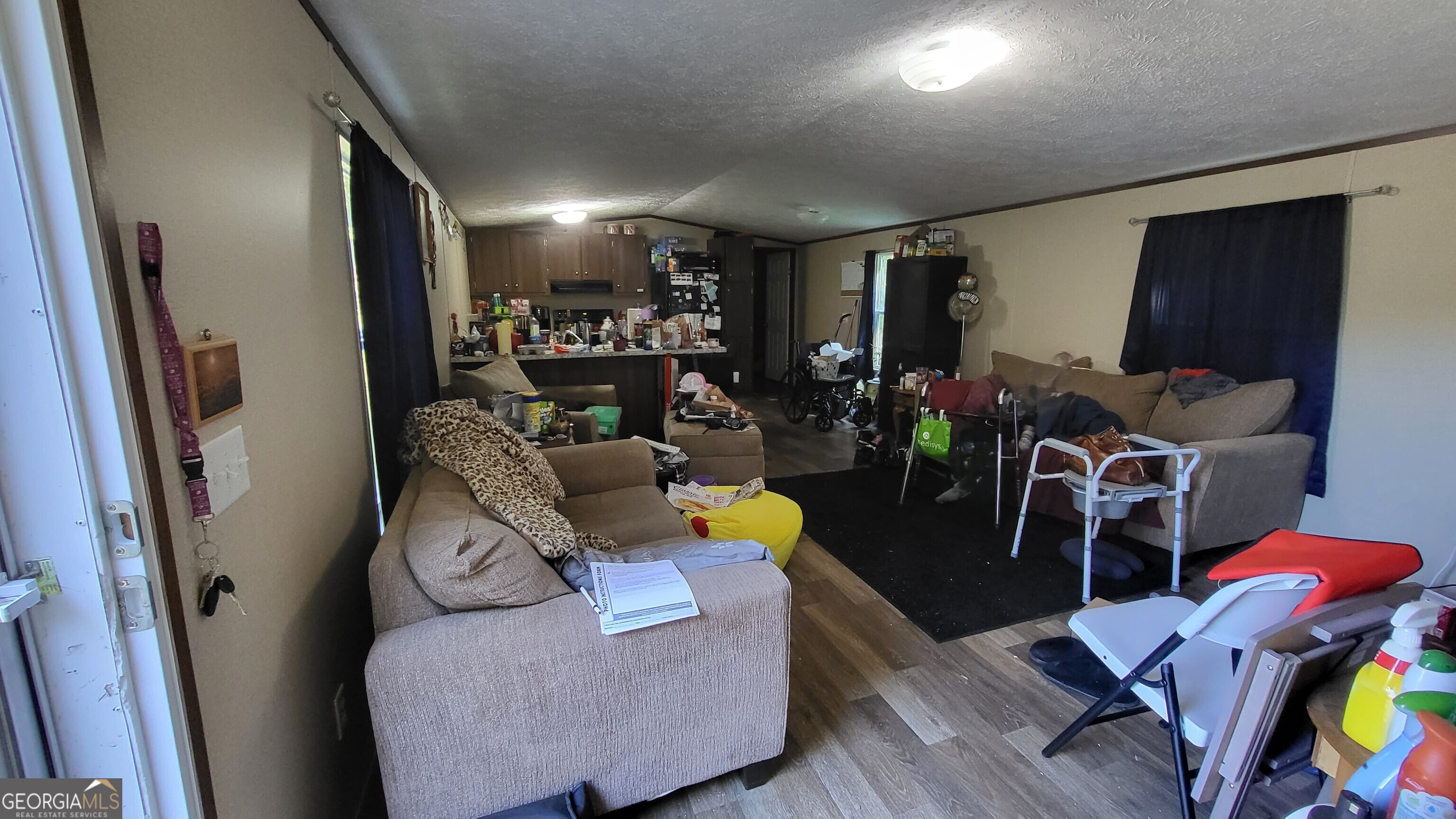 835 Center Of The World Road Canon, GA 30520 - Photo 2 of 9 a living room with furniture and wooden floor