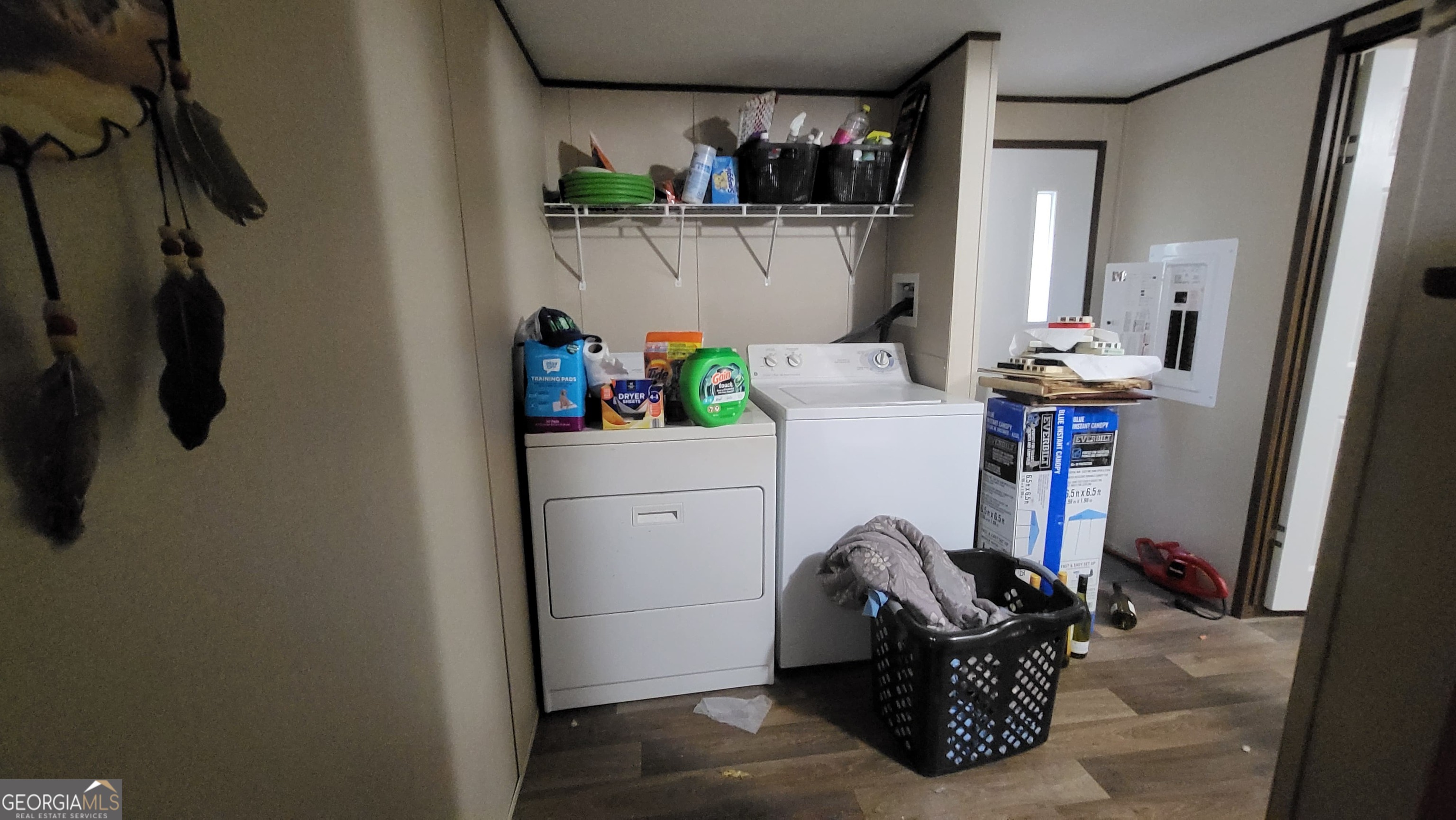 835 Center Of The World Road Canon, GA 30520 - Photo 9 of 9 a room with storage and utility