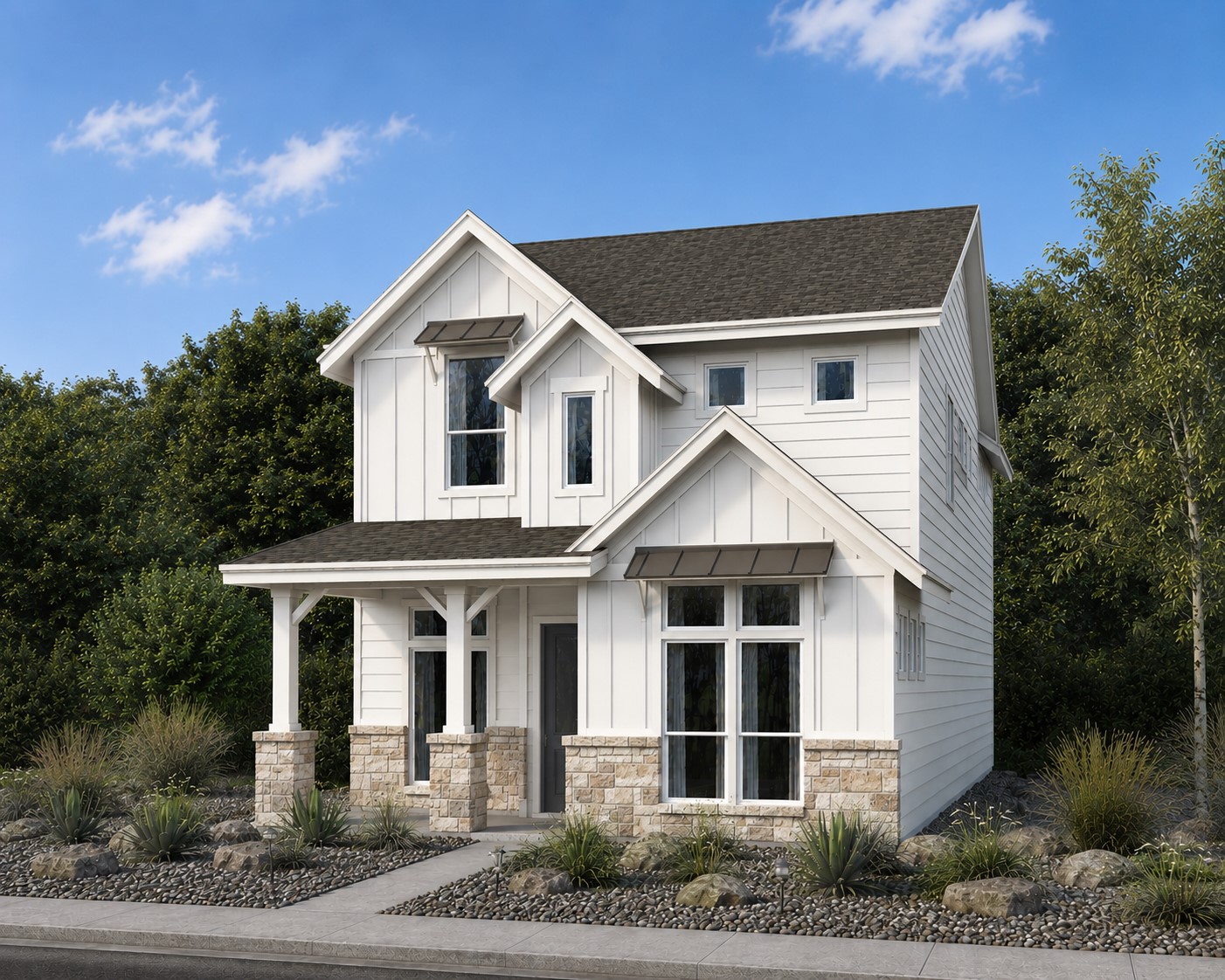 5001 Pecan Springs Road, Unit 33 Austin, TX 78723 - Photo 1 of 3 Silvan Exterior (model home)