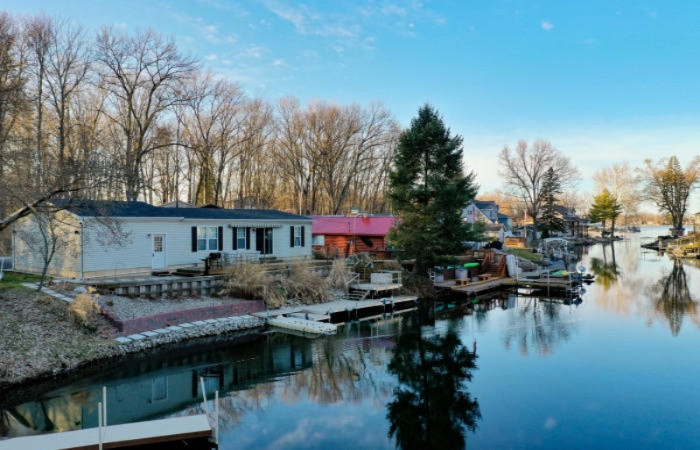 50775 West Bay Road Dowagiac, MI 49047 - Photo 12 of 33 Magician Lake channel 2