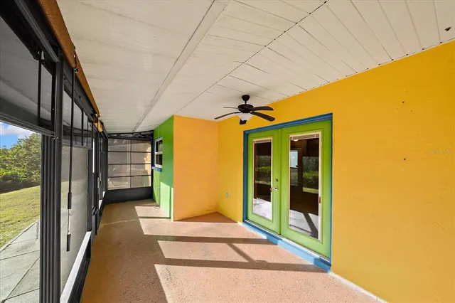 a view of a front door and porch