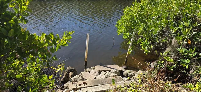 a backyard of a house