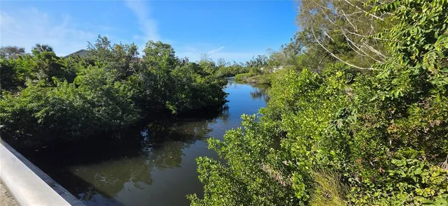 a view of a lake from a balcony
