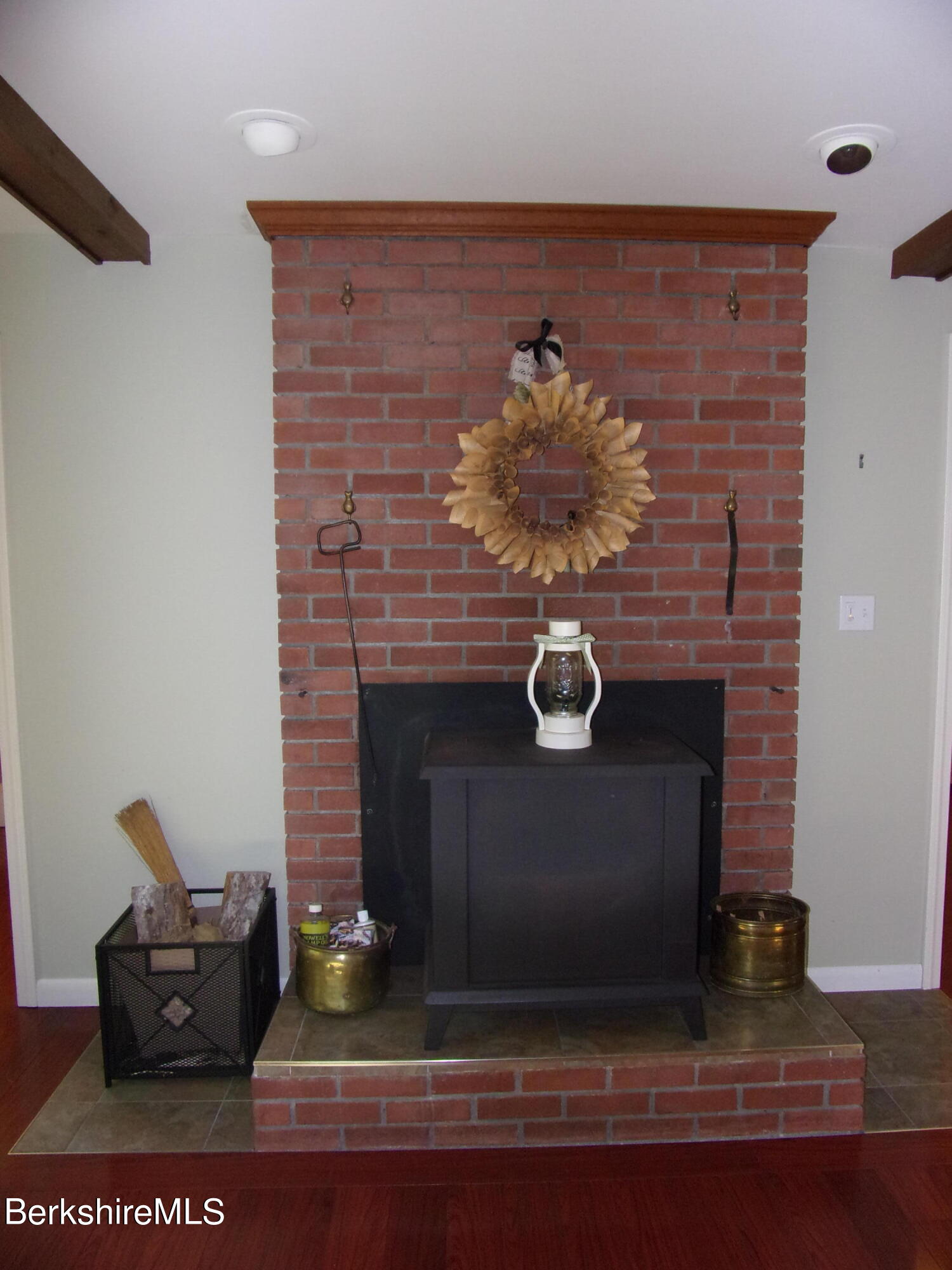 1435 River Road Clarksburg, MA 01247 - Photo 28 of 55 a closeup of a fireplace