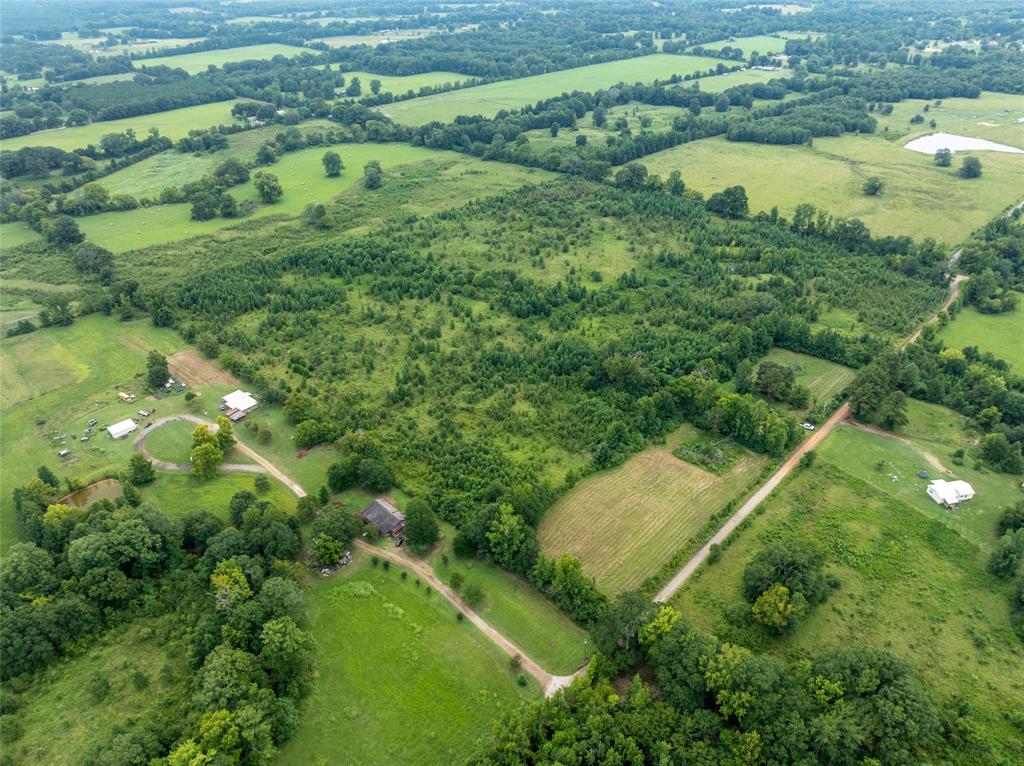 664 River Ferry Road Garvin, OK 74736 - Photo 2 of 10 Aerial view of sparsely populated area with abundant farmland