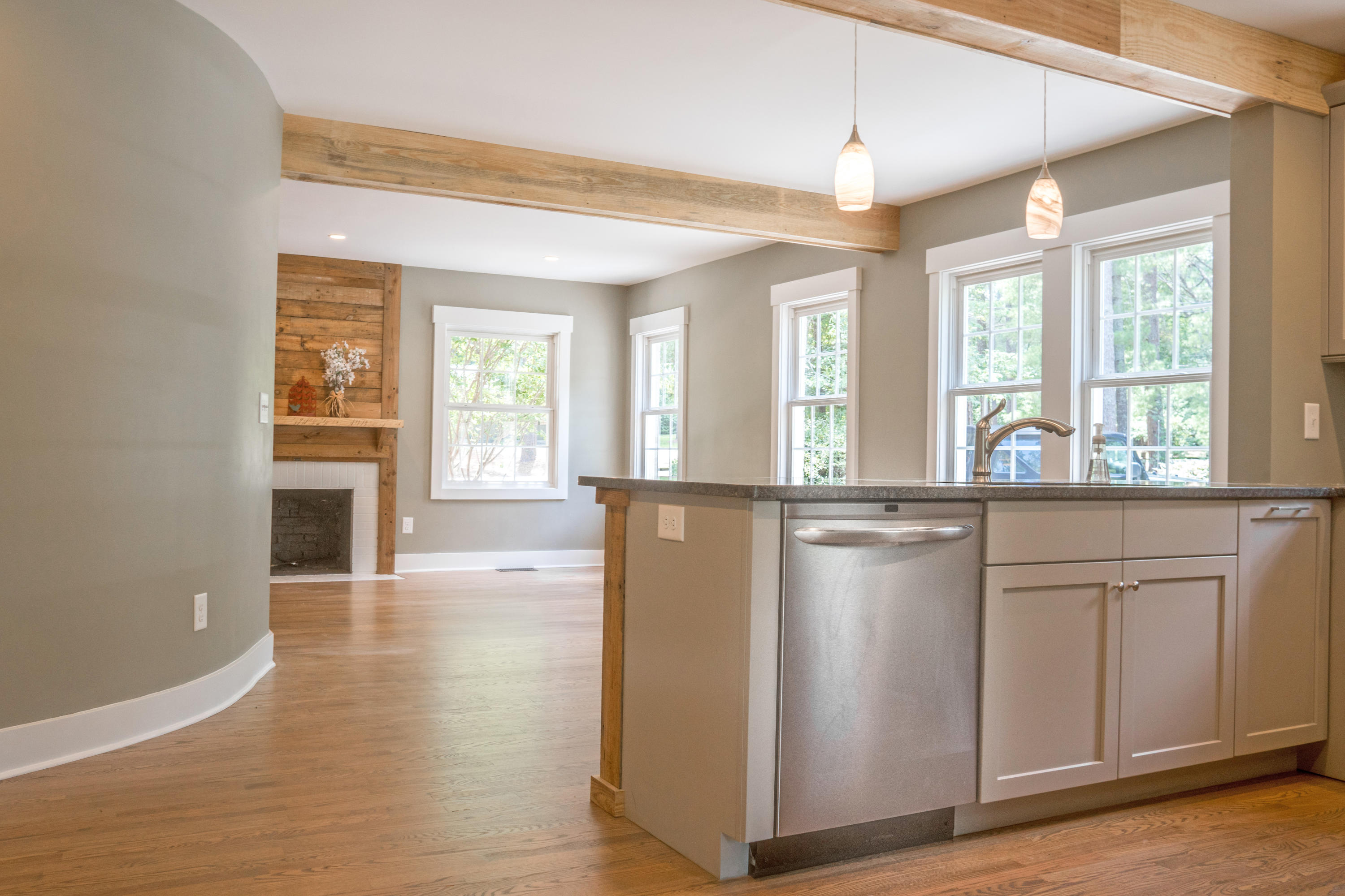 4100 Youngs Road Southern Pines, NC 28387 - Photo 18 of 59 Kitchen to FP angle