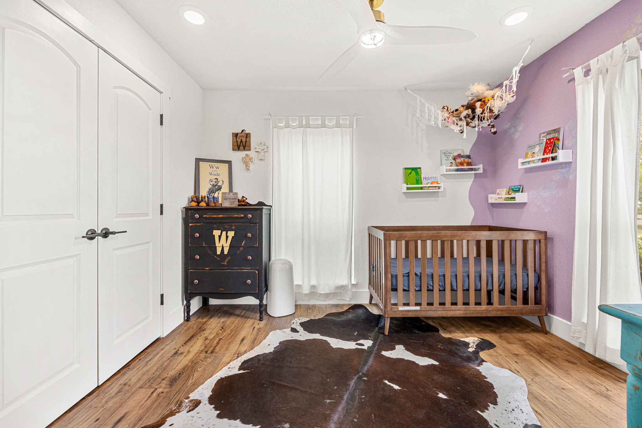 13390 Bendle Road Troy, TX 76579 - Photo 25 of 30 a bedroom with furniture and wooden floor