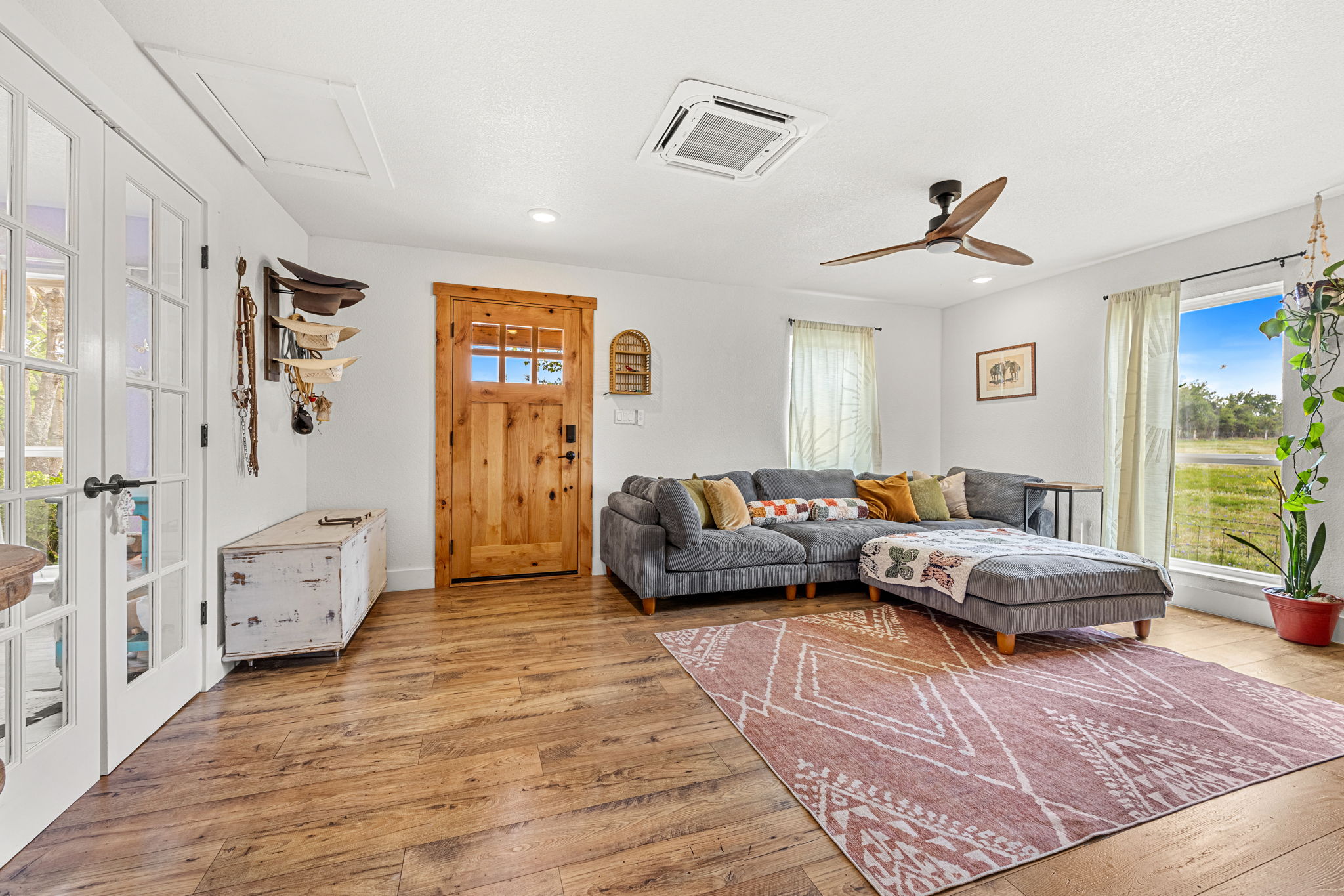 13390 Bendle Road Troy, TX 76579 - Photo 29 of 30 a living room with furniture and wooden floor