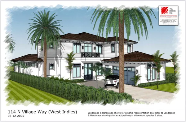 a front view of house with yard and outdoor seating