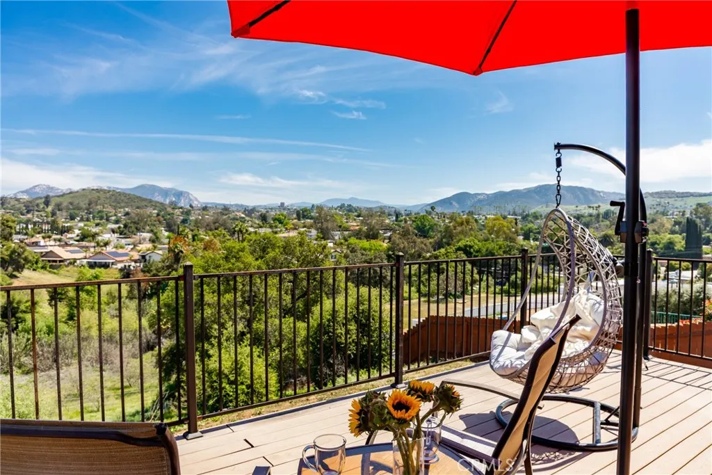 8861 Los Coches Road, Unit 1 Lakeside, CA 92040 - Photo 33 of 45 a view of a balcony with two chairs