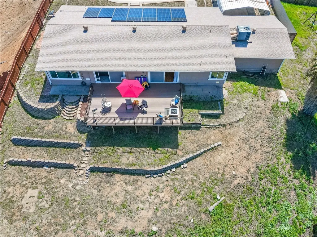 8861 Los Coches Road, Unit 1 Lakeside, CA 92040 - Photo 36 of 45 an aerial view of a house with a yard