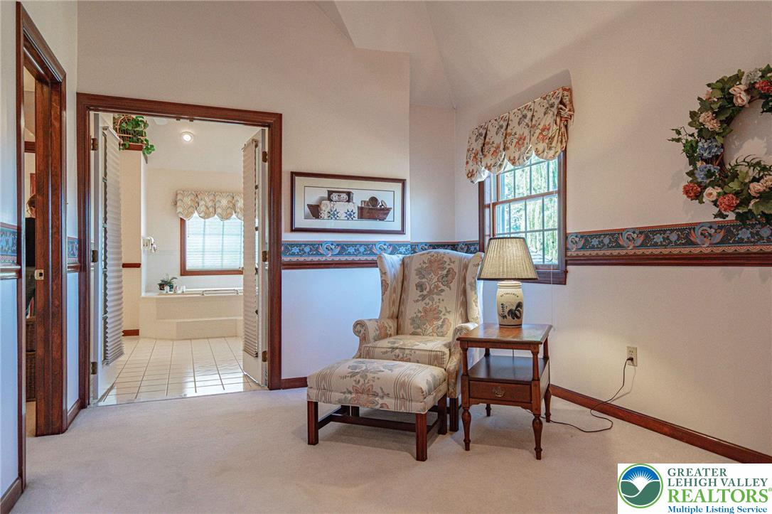 460 Bridle Path Road Bethlehem, PA 18017 - Photo 39 of 59 Sitting area leads to en-suite bath