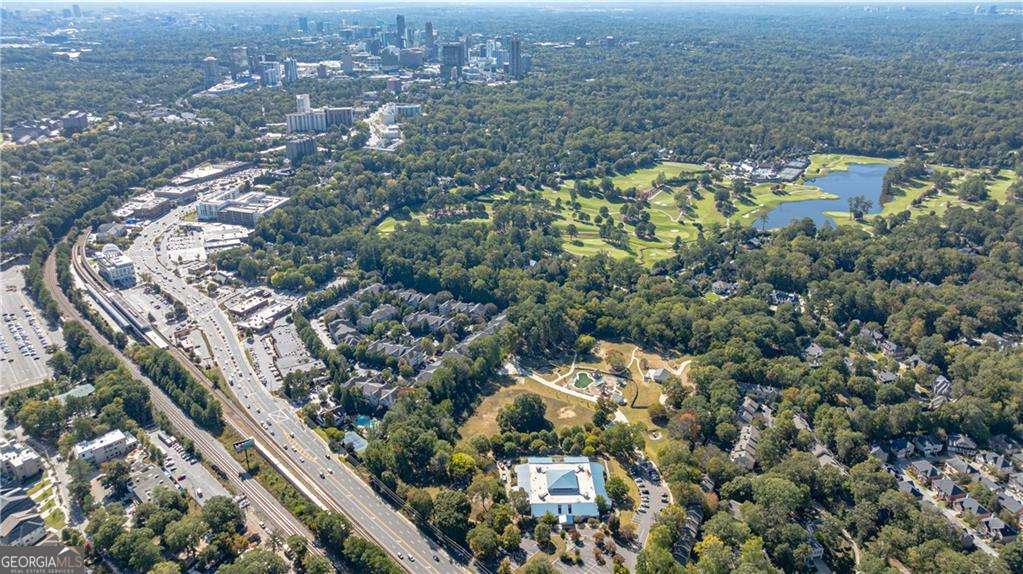 3660 Peachtree Road Northeast, Unit 2H Atlanta, GA 30319 - Photo 44 of 56 a view of a city