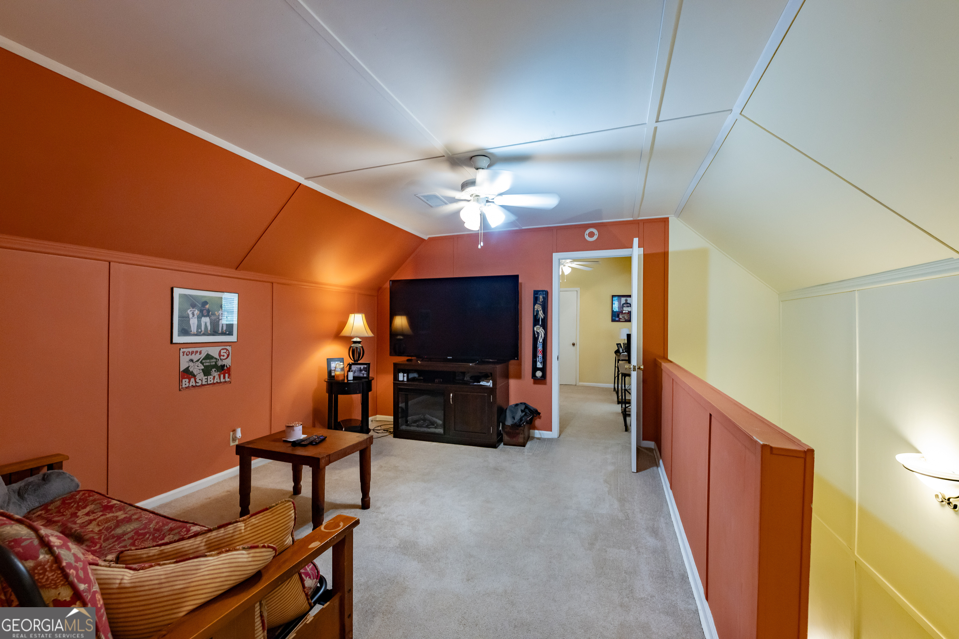 314 Cherokee Road Thomaston, GA 30286 - Photo 25 of 46 a view of a livingroom with furniture and a flat screen tv