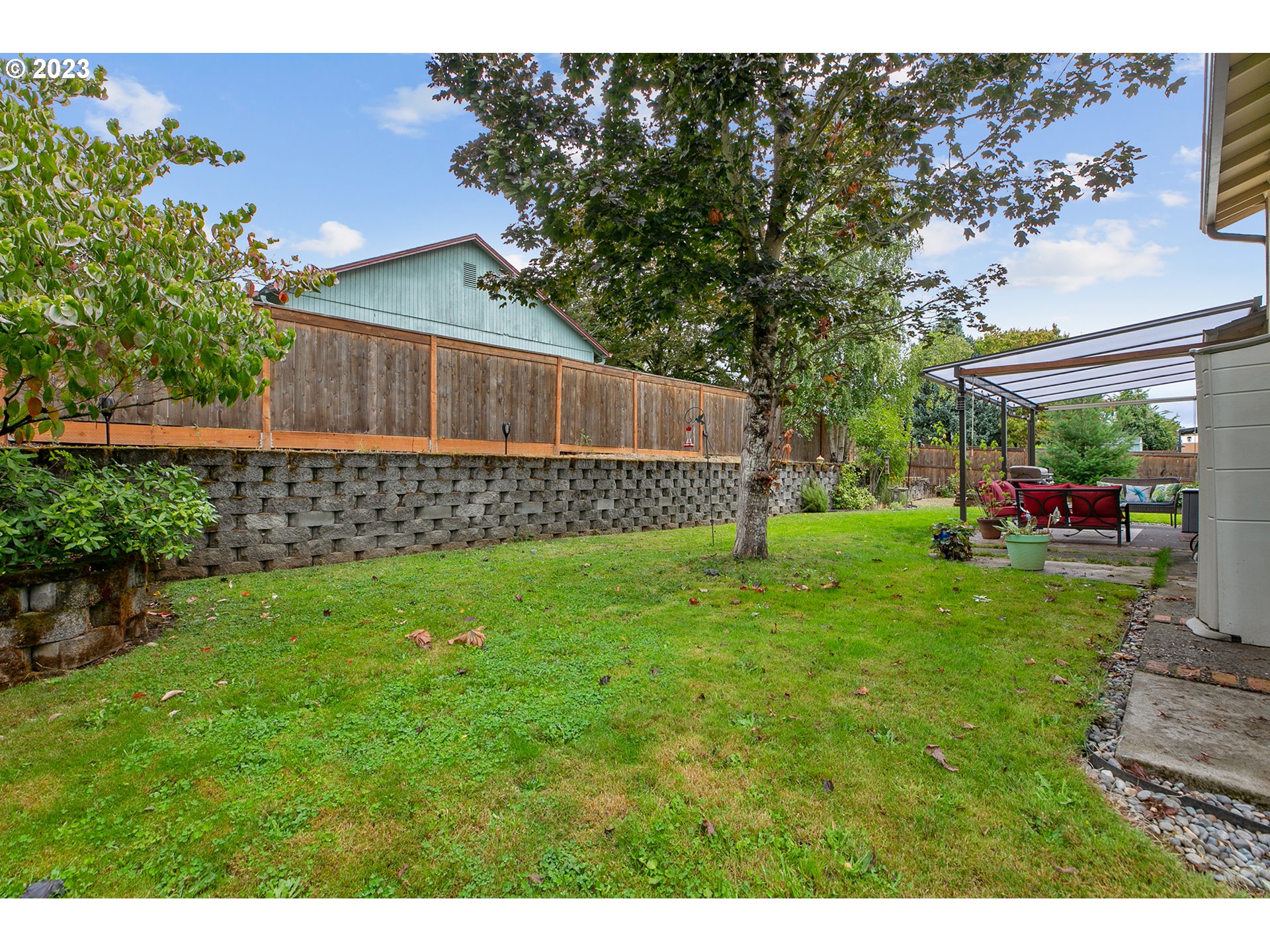 1802 Northwest 105th Street Vancouver, WA 98685 - Photo 15 of 23 a view of a house with backyard and sitting area