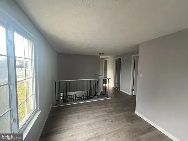 a view of hallway with window