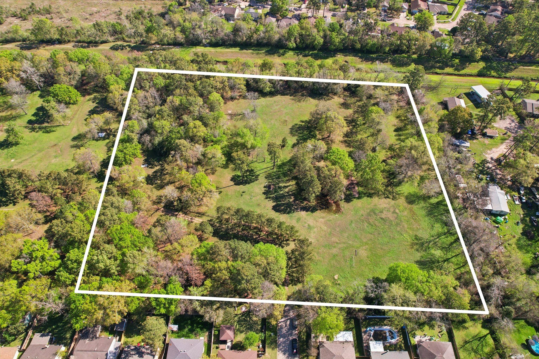 4610 Sloangate Drive Spring, TX 77373 - Photo 4 of 48 Boundary lines are approximate. Tax records show the parcel maps.