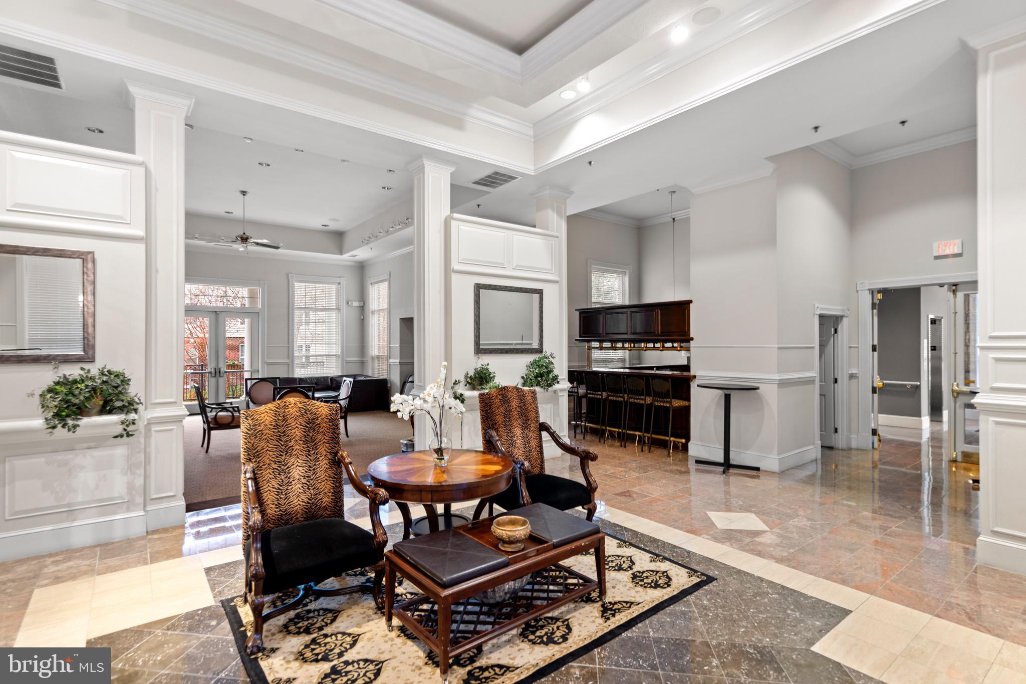 1570 Spring Gate Dr., Unit 7406 McLean, VA 22102 - Photo 23 of 32 Lobby of Community Center