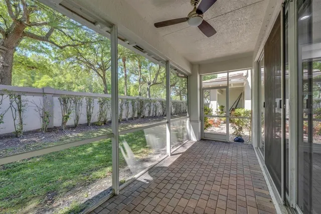 a view of a lake with houses