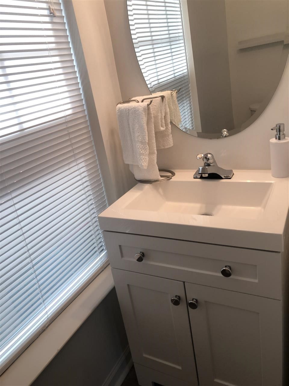 2230 Valley Edge Drive, Unit 101 Raleigh, NC 27614 - Photo 10 of 29 New Cabinetry in Half Bath