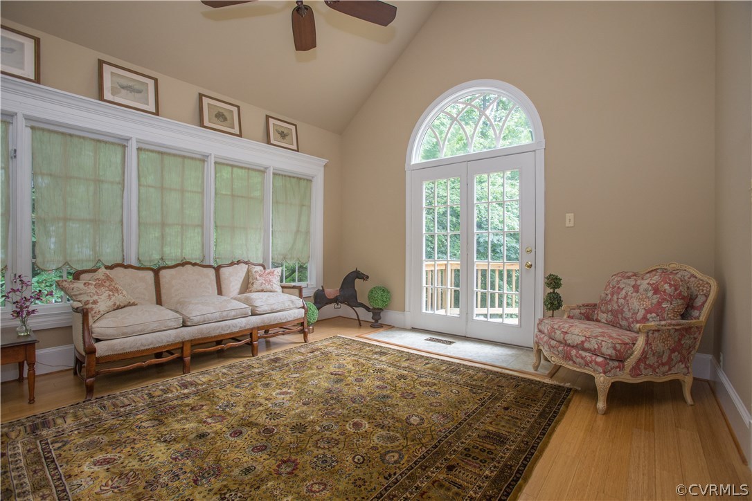 14481 West Salisbury Road Midlothian, VA 23113 - Photo 8 of 49 a living room with furniture and a large window