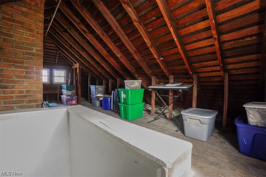 3312 Ormond Road Cleveland, OH 44118 - Photo 21 of 24 Floored Attic with Nice Storage Space