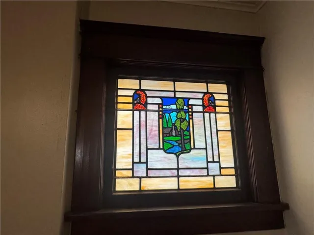 a view of front door