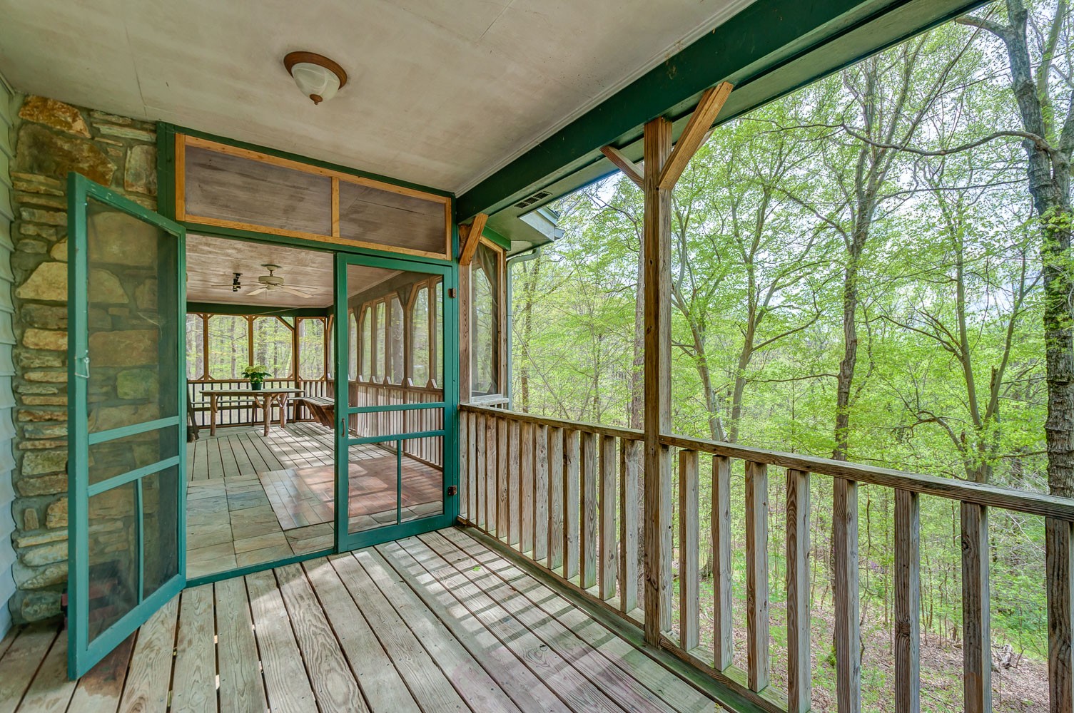 1136 Dora Whitley Road Franklin, TN 37064 - Photo 36 of 37 a view of a balcony with wooden floor