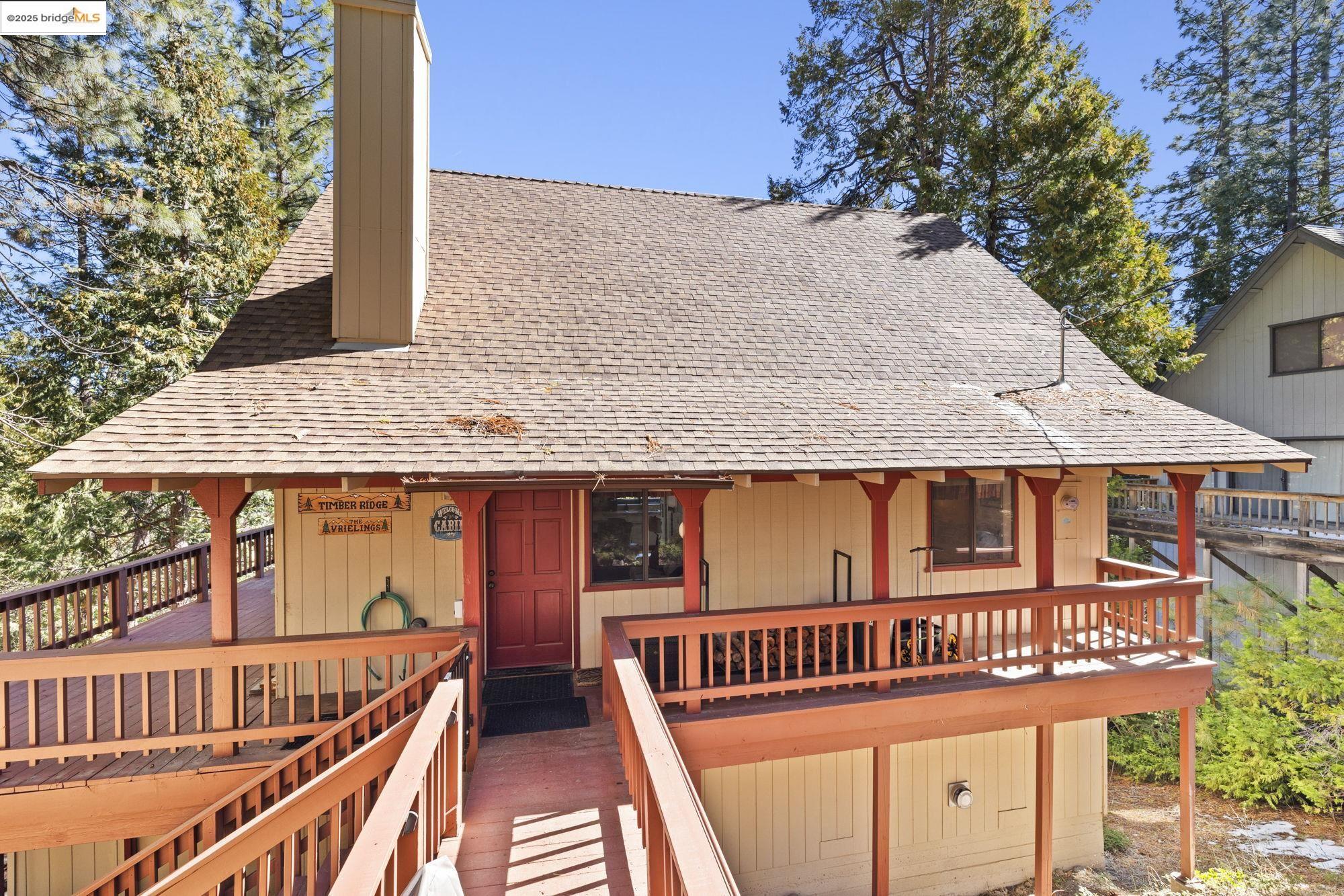 29803 West Mono Road Cold Springs, CA 95335 - Photo 22 of 51 a view of terrace with seating space and deck