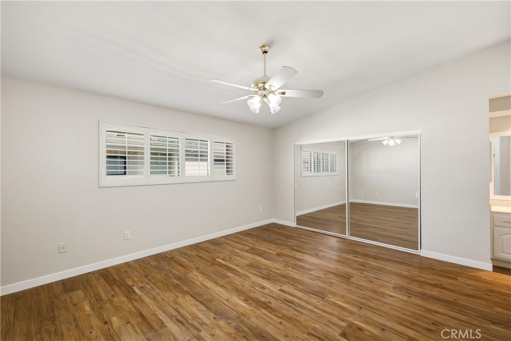 2615 Ruhland Avenue, Unit 15 Redondo Beach, CA 90278 - Photo 25 of 44 Bedroom #1 with vaulted ceilings and ceiling fan