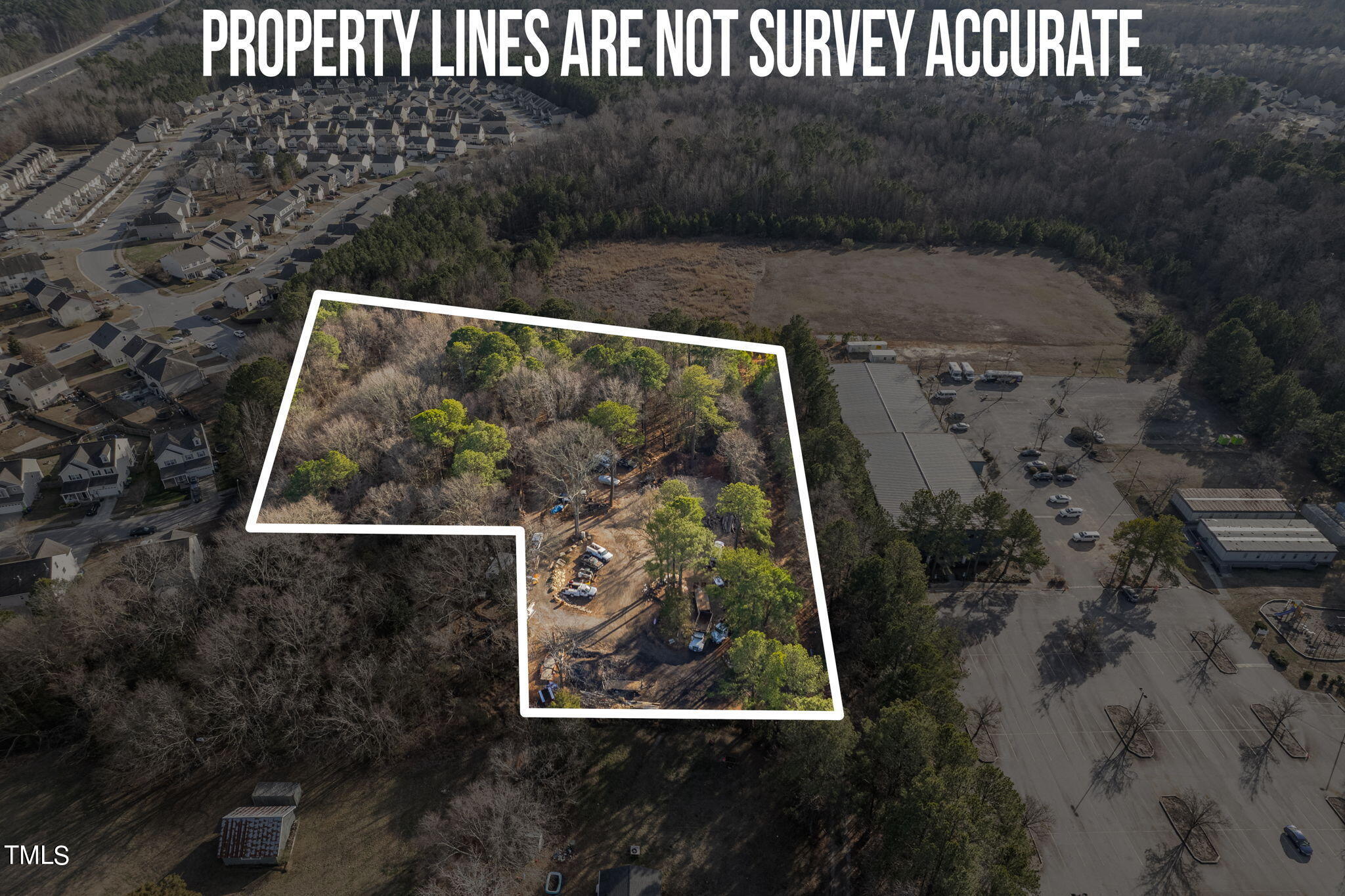 3030 Rock Quarry Road Raleigh, NC 27610 - Photo 9 of 15 a view of small yard
