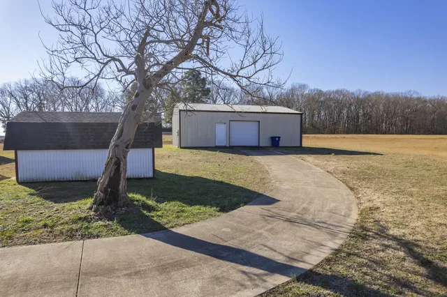 a view of an outdoor space and a lake view