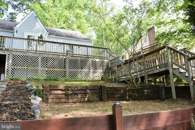 a house that has a tree in it