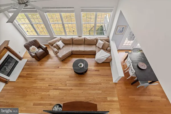 a view of livingroom with furniture and window