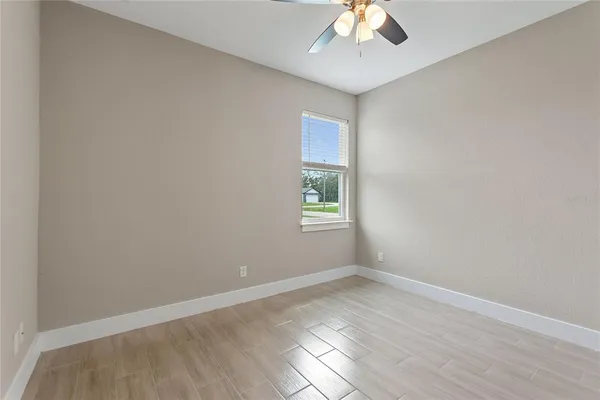 wooden floor in an empty room