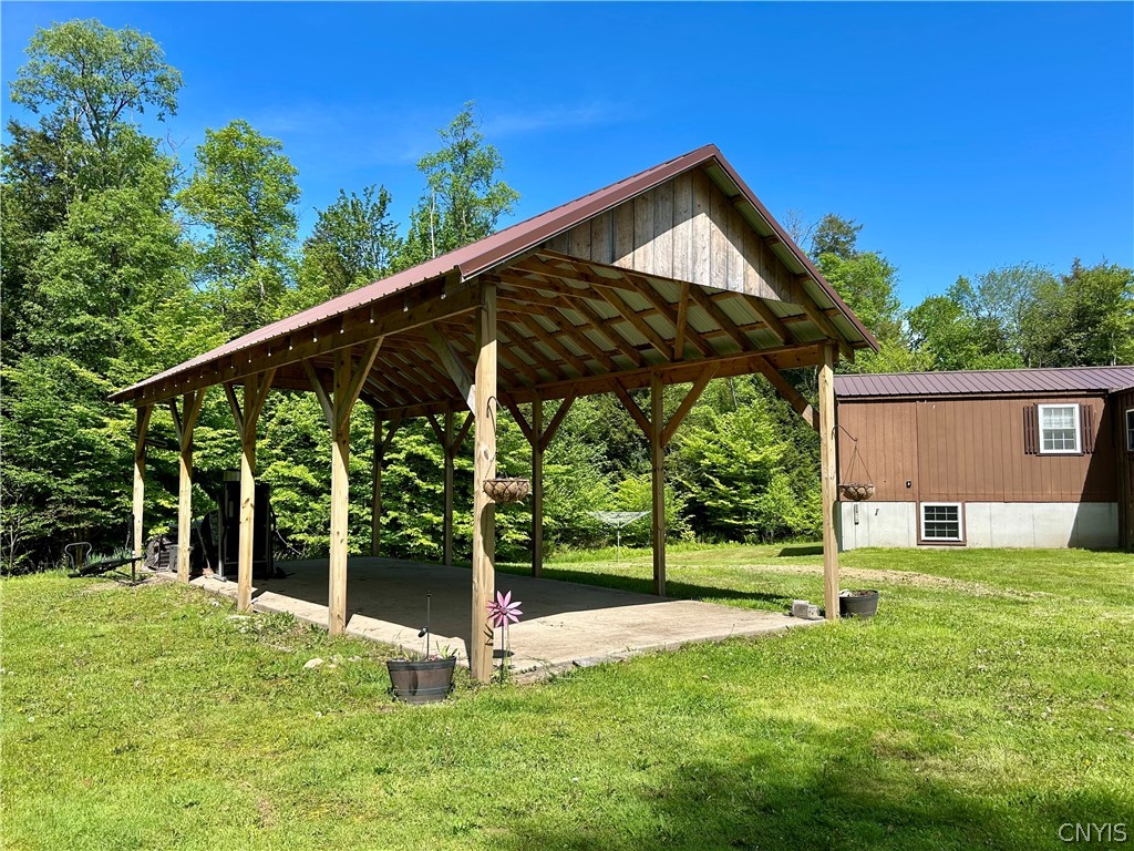 75 Dam Road Orwell, NY 13302 - Photo 7 of 34 Featuring this newly built carport!