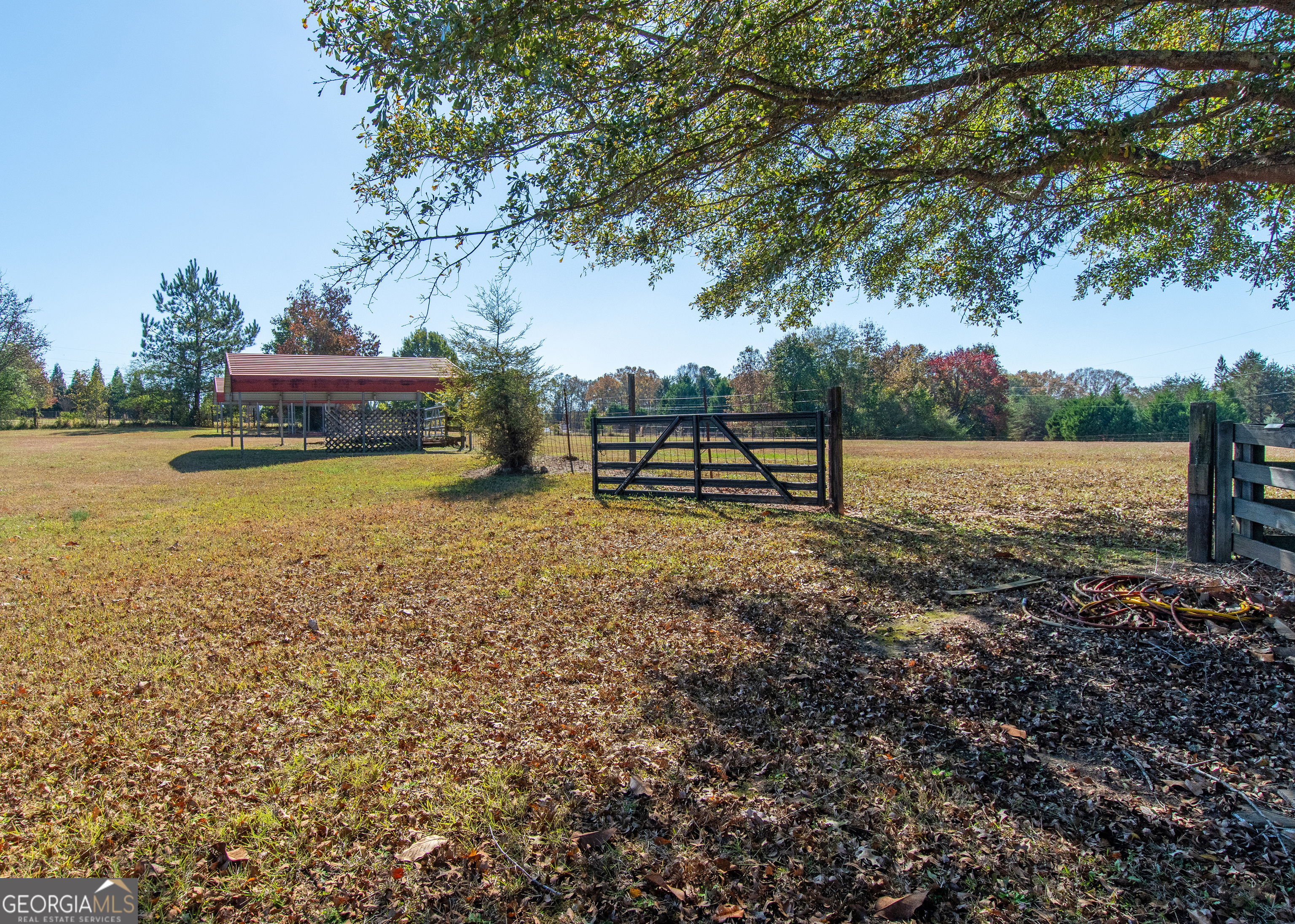 13819 Woolsey Road Hampton, GA 30228 - Photo 46 of 100 a view of a yard with wooden fence