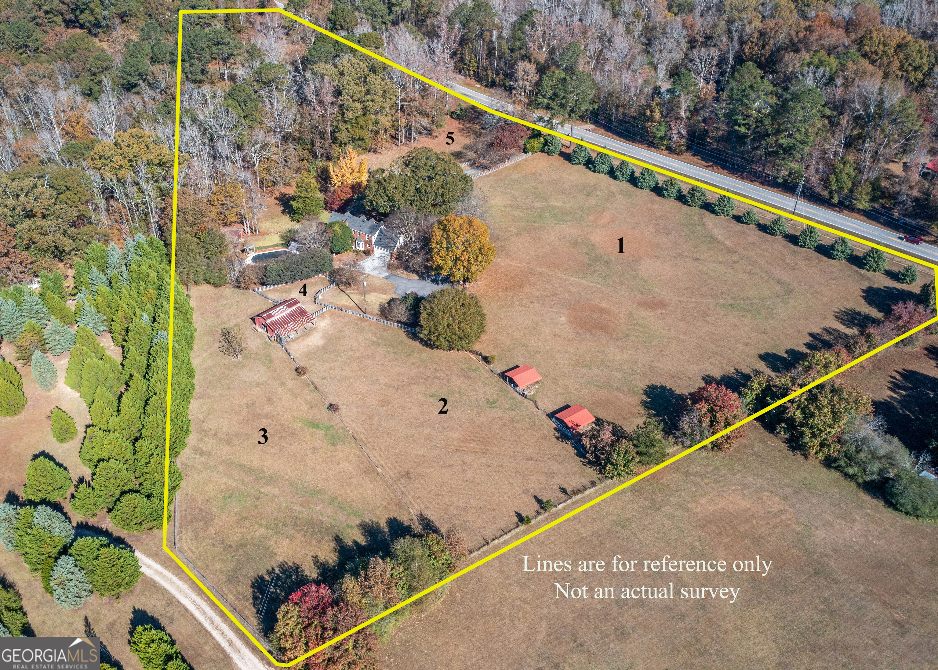 13819 Woolsey Road Hampton, GA 30228 - Photo 5 of 100 a view of a tennis court