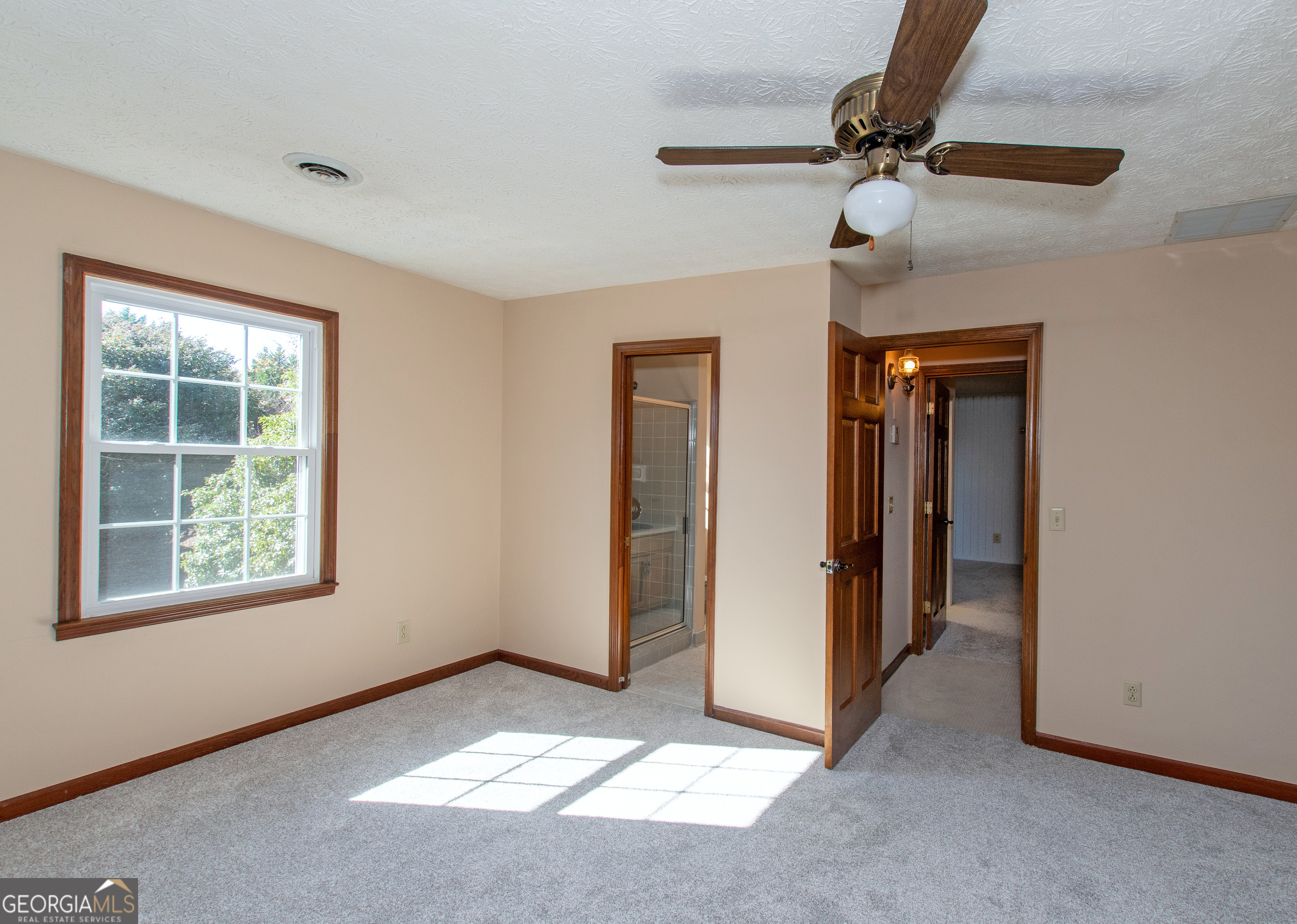 13819 Woolsey Road Hampton, GA 30228 - Photo 78 of 100 a view of a room with a ceiling fan and window