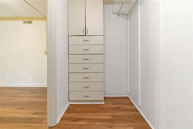 a view of a small space