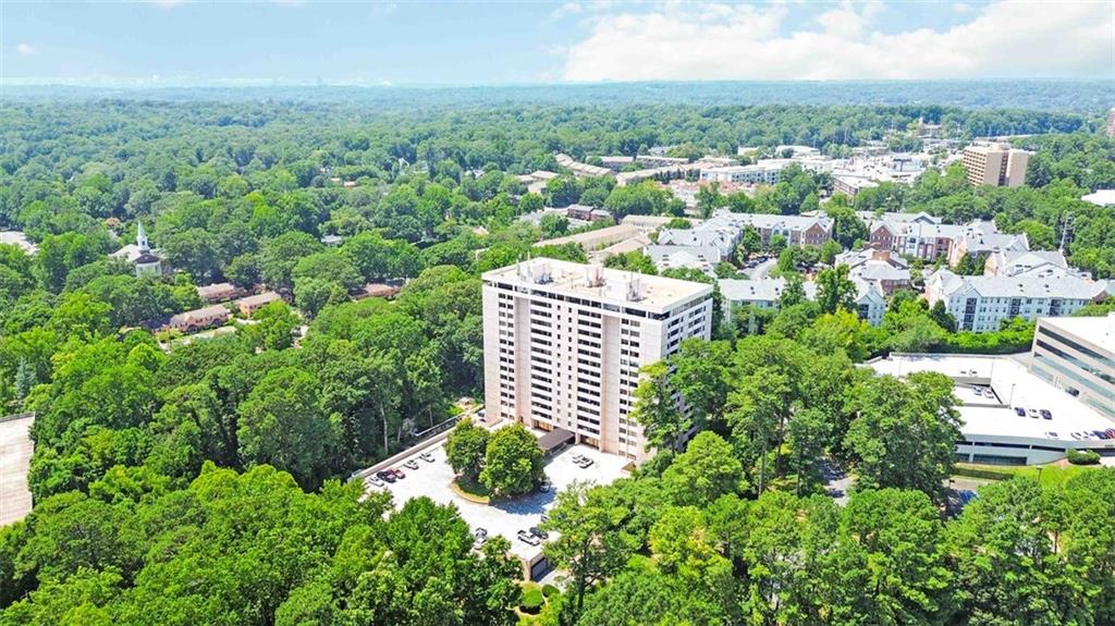 3530 Piedmont Road Northeast, Unit 5A Atlanta, GA 30305 - Photo 39 of 47 an aerial view of multiple house