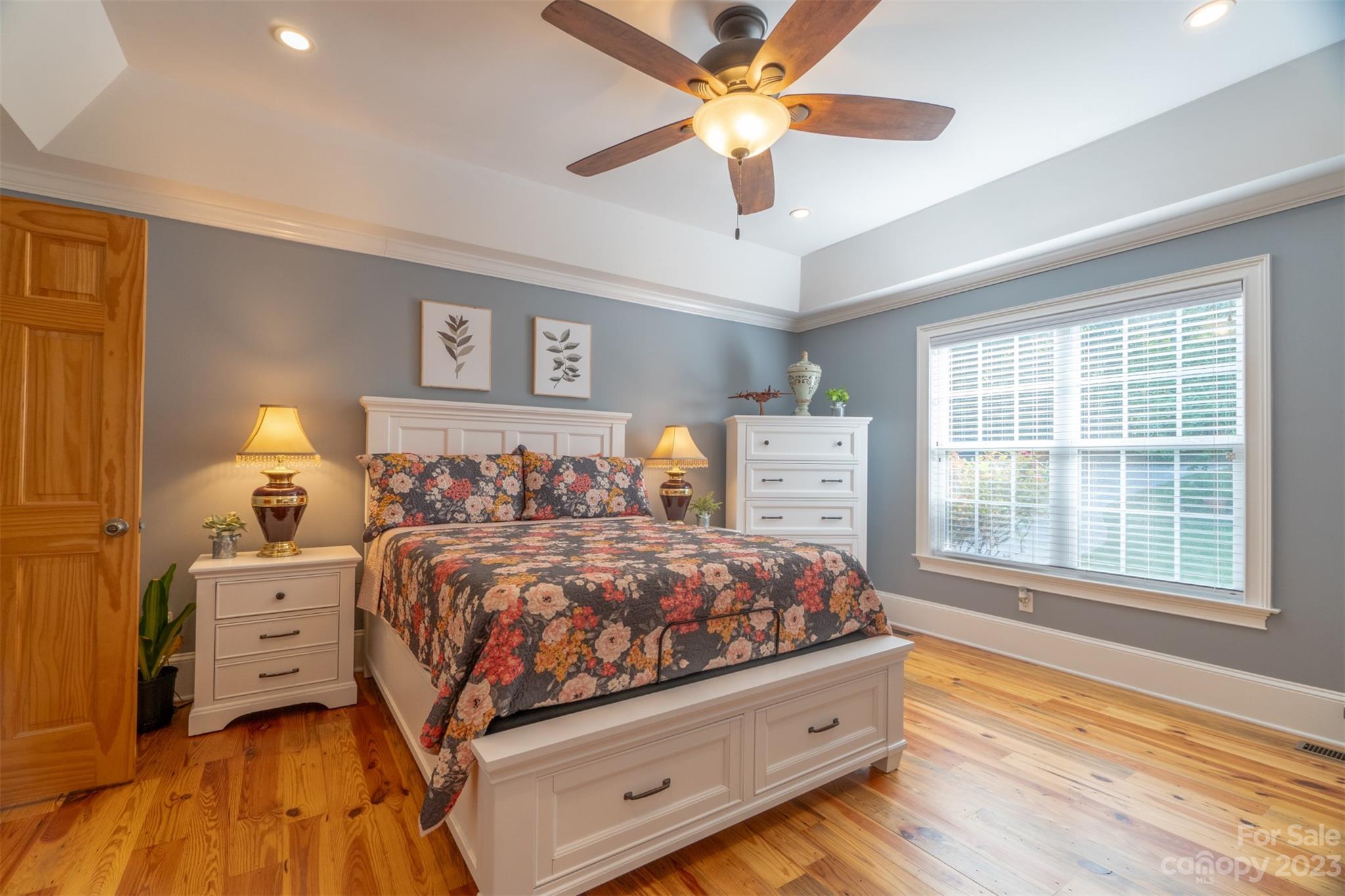 240 River Country Road Salisbury, NC 28146 - Photo 11 of 48 a bedroom with bed and window