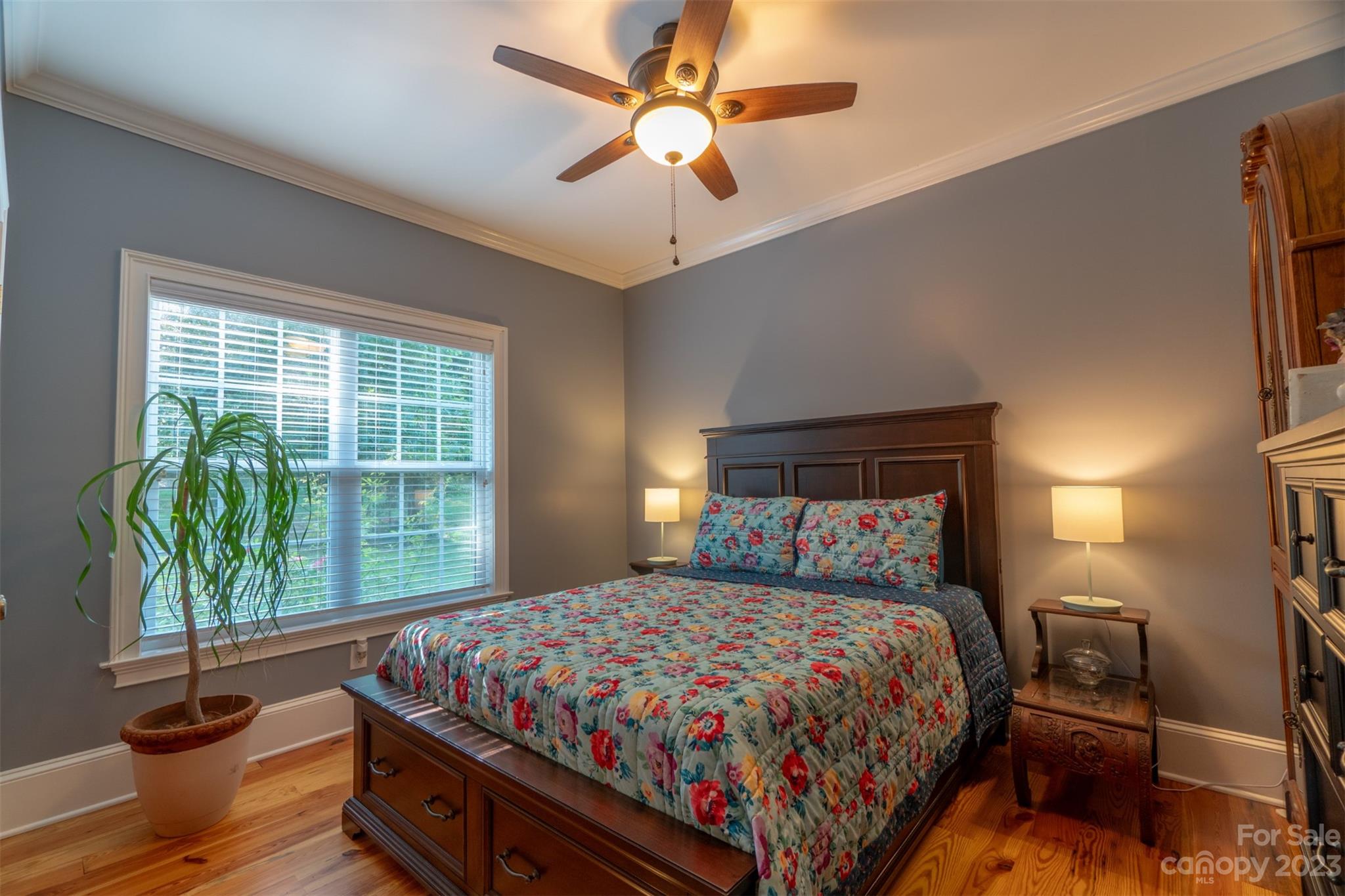 240 River Country Road Salisbury, NC 28146 - Photo 7 of 48 a bed sitting in a bedroom next to a window