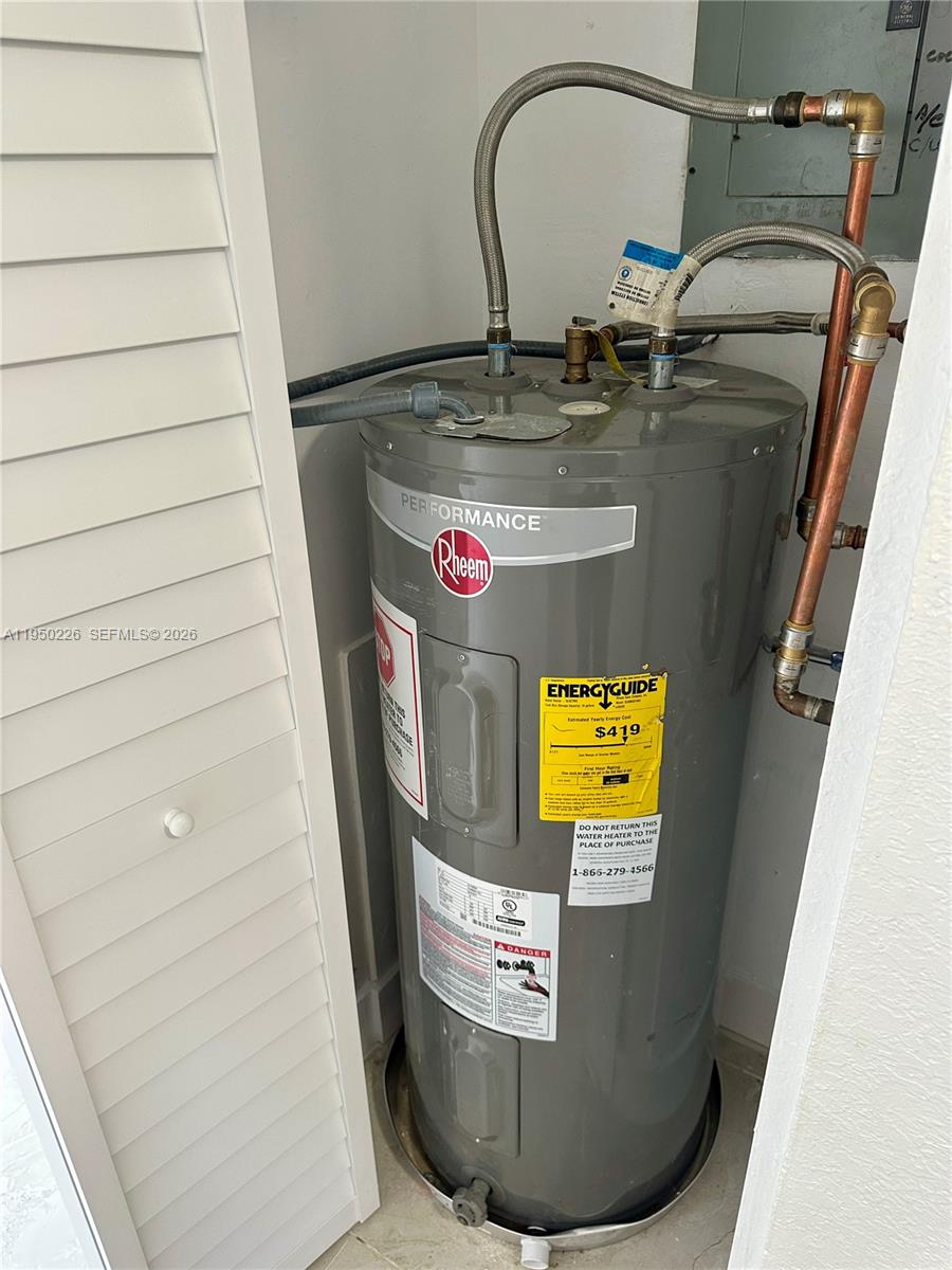 1811 Southwest 83rd Avenue Miami, FL 33155 - Photo 24 of 24 a view of water heater room