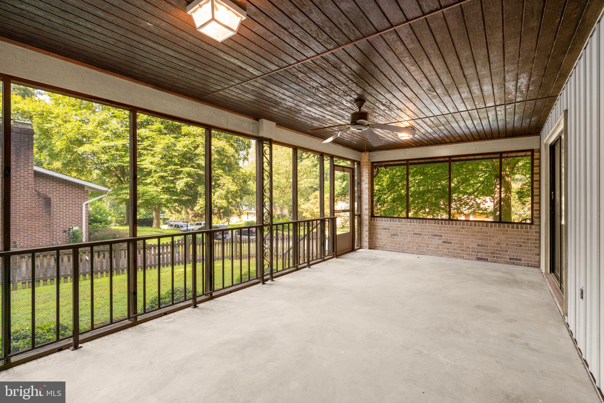 600 Deep Ridge Road Bel Air, MD 21014 - Photo 18 of 45 Large screened in porch
