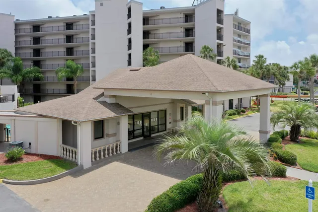 a aerial view of a house