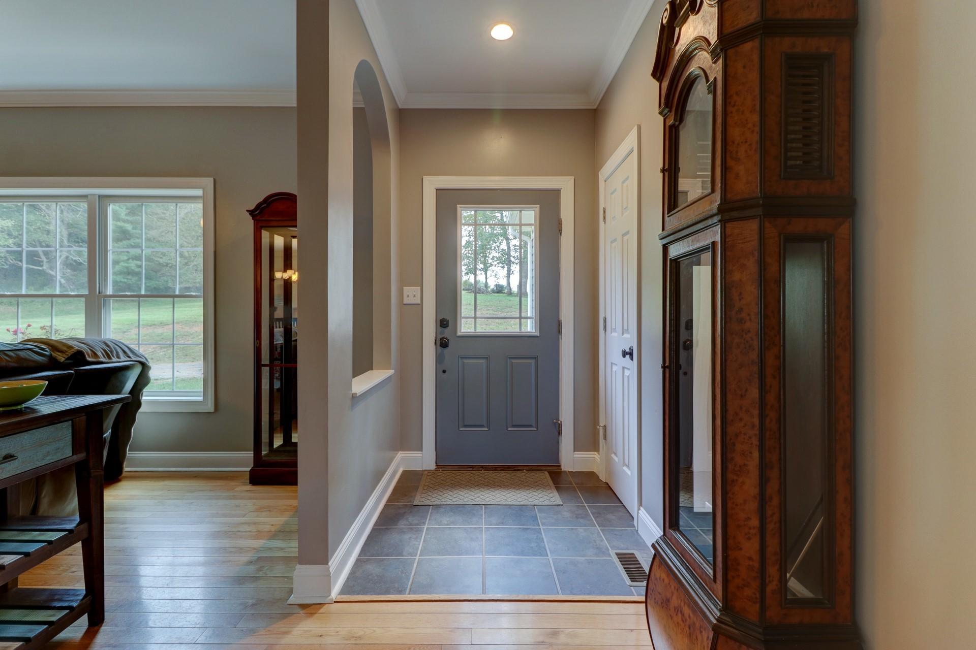 1491 Epperly Mill Road Southwest Floyd, VA 24091 - Photo 3 of 48 a view of hallway with furniture and wooden floor