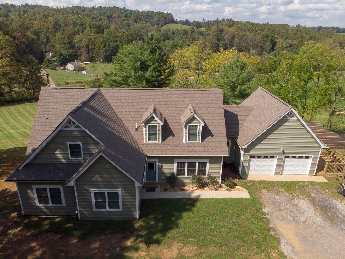 1491 Epperly Mill Road Southwest Floyd, VA 24091 - Photo 39 of 48 a aerial view of a house next to a yard