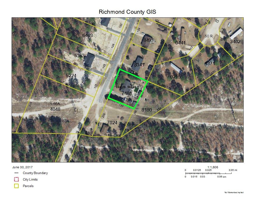 163 Kristy Lane Rockingham, NC 28379 - Photo 1 of 1 Aerial View