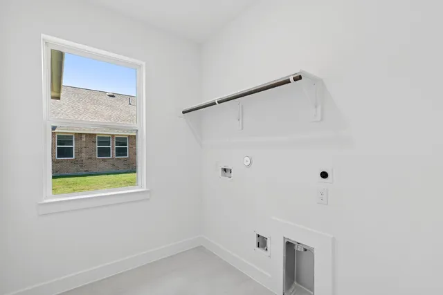 a small space with a window